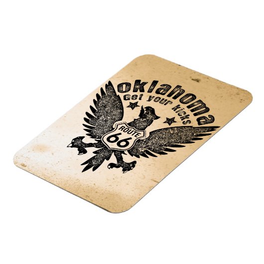 Magnet Flexible Oklahoma Prenez vos pieds (Côté Gauche)