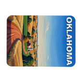Magnet Flexible Oklahoma Travel (Horizontal)