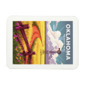 Magnet Flexible Oklahoma vintage (Horizontal)