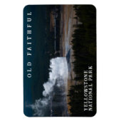Magnet Flexible Old Faithouse Geyser Eruption Yellowstone (Vertical)