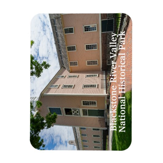 Magnet Flexible Old Slater Mill (Vertical)