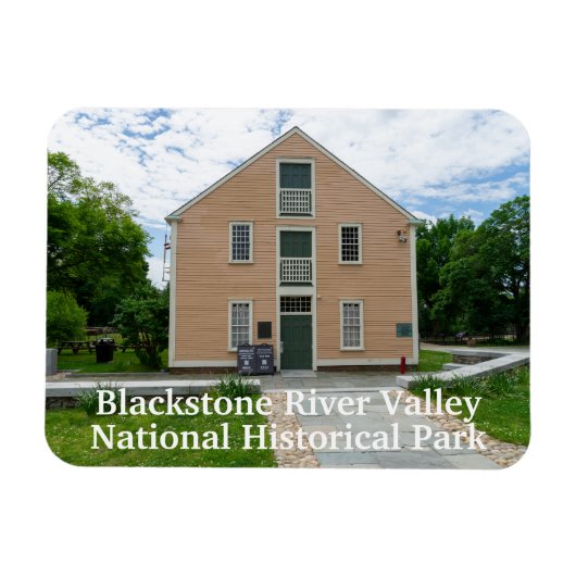 Magnet Flexible Old Slater Mill (Horizontal)