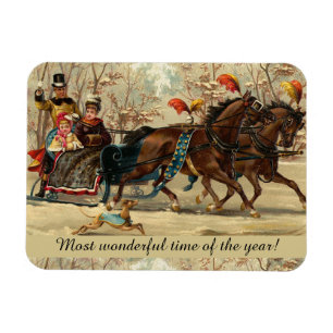 Magnet Flexible Older and Younger Sisters Ride - Mary Evans