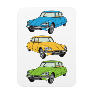 Magnet Flexible Oldtimer Citroen DS 19