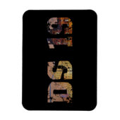 Magnet Flexible Oldtimer Citroen DS 19 La Déesse Ville Française (Vertical)