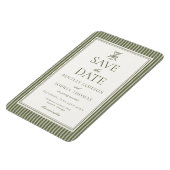 Magnet Flexible Olive Martini Tini Bit Closer Save the Date (Côté Gauche)