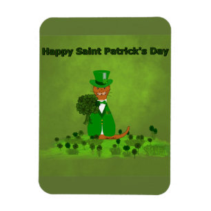 Magnet Flexible Oliver Les Shamrocks de cueillette de la loutre