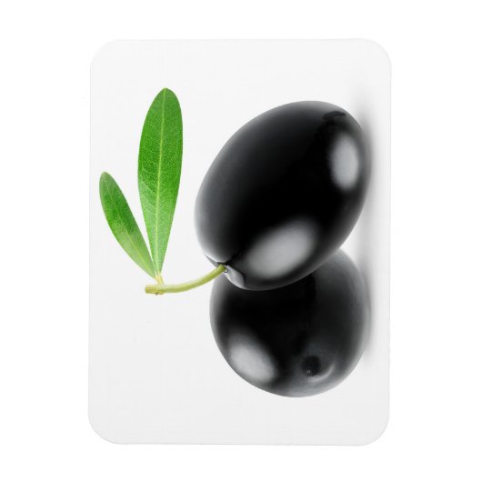Magnet Flexible Olives noires (Vertical)