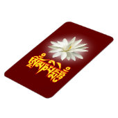 Magnet Flexible Om mani padme mantra (Côté Gauche)