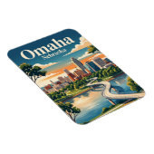 Magnet Flexible Omaha, Nebraska (Côté Droit)