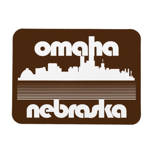 Magnet Flexible Omaha Nebraska (Horizontal)