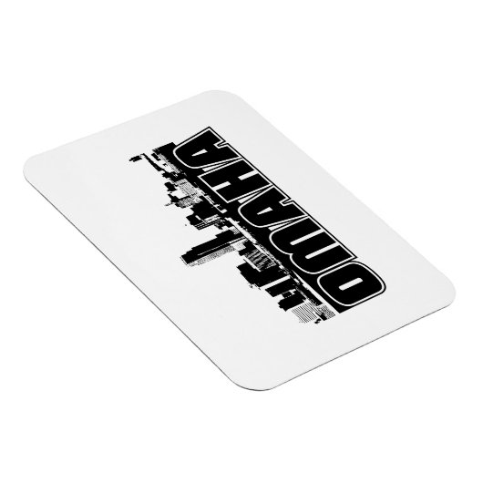 Magnet Flexible Omaha Skyline (Côté Droit)