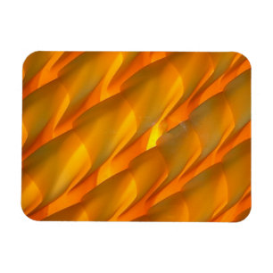 Magnet Flexible Ombre claire en verre orange