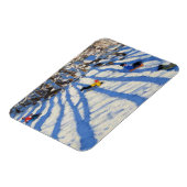 Magnet Flexible Ombres de l'arbre Morzine (Côté Gauche)