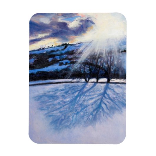 Magnet Flexible Ombres de neige 2009 (Vertical)