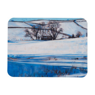 Magnet Flexible Ombres de neige 2010
