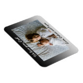 Magnet Flexible On T'Aime Papa, Photo (Côté Droit)