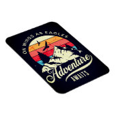 Magnet Flexible On Wings as Eagles Adventure Attend le style Vinta (Côté Droit)