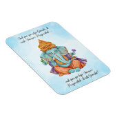 Magnet Flexible Onde quer que esteja Ganesha (Côté Droit)