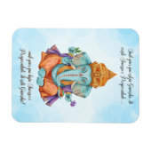 Magnet Flexible Onde quer que esteja Ganesha (Horizontal)