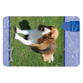 Magnet Flexible Onglet bleu et savoureux aimant Noël (Horizontal)