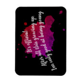 Magnet Flexible Only good at (Vertical)