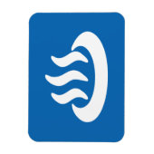 Magnet Flexible Onsen ♨ Hot Spring 温 泉 Japonais (Vertical)