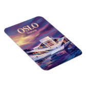 Magnet Flexible Opéra d'Oslo Norvège (Côté Droit)