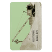 Magnet Flexible OPÉRATEUR DE CRANE NORTHWEST MODEL 104 CLAMSHELL o (Vertical)