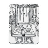 Magnet Flexible Operating table and surgical instruments, from 'Da (Vertical)