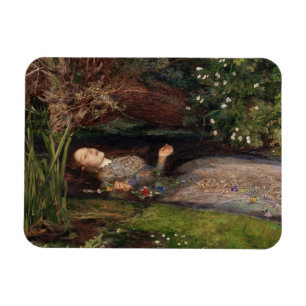 Magnet Flexible Ophélie par John Everett Millais