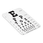 Magnet Flexible Ophtalmologie Optométrie Organigramme Optique (Côté Droit)