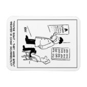 Magnet Flexible Opticien à l'épreuve des yeux (Horizontal)