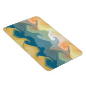 MAGNET FLEXIBLE OR ABSTRAIT VERT BLEU (Côté Droit)