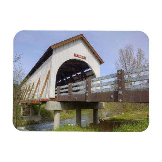 Magnet Flexible OR, comté de Jackson, pont couvert de McKee (Horizontal)