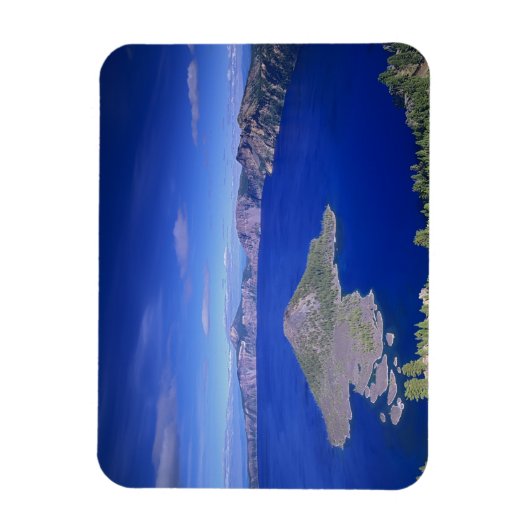 Magnet Flexible OR, Crater Lake NP, Wizard Island et Crater (Vertical)
