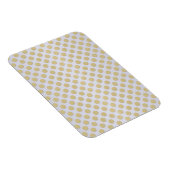 Magnet Flexible Or et pois blancs (Côté Droit)