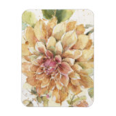 Magnet Flexible Orange Dahlia (Vertical)