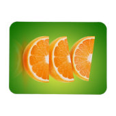 Magnet Flexible Orange en vert (Horizontal)