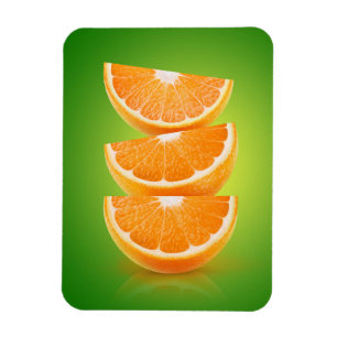 Magnet Flexible Orange en vert