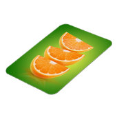 Magnet Flexible Orange en vert (Côté Gauche)