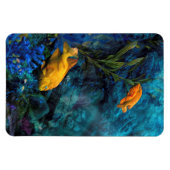 MAGNET FLEXIBLE ORANGE FISH BLUE OCEAN (Horizontal)