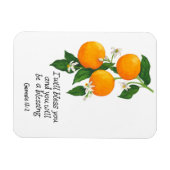 Magnet Flexible Orange Fruit Genèse 12:2 (Horizontal)