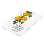 Magnet Flexible Orange Fruit Genèse 12:2 (Côté Gauche)
