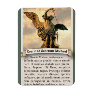 Magnet Flexible Oratio Ad Sanctum Michael