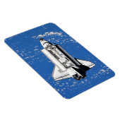 Magnet Flexible Orbite terrestre de découverte de navette spatiale (Côté Droit)