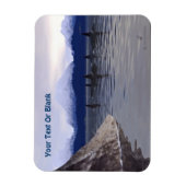 Magnet Flexible Orca d'eau foncée (Vertical)