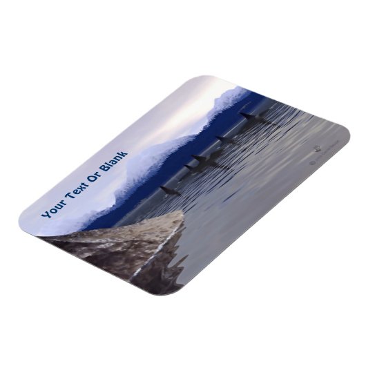 Magnet Flexible Orca d'eau foncée (Côté Gauche)
