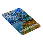 Magnet Flexible Orcas Island Washington (Côté Droit)