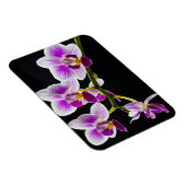 Magnet Flexible Orchidée blanche et violette (Côté Droit)